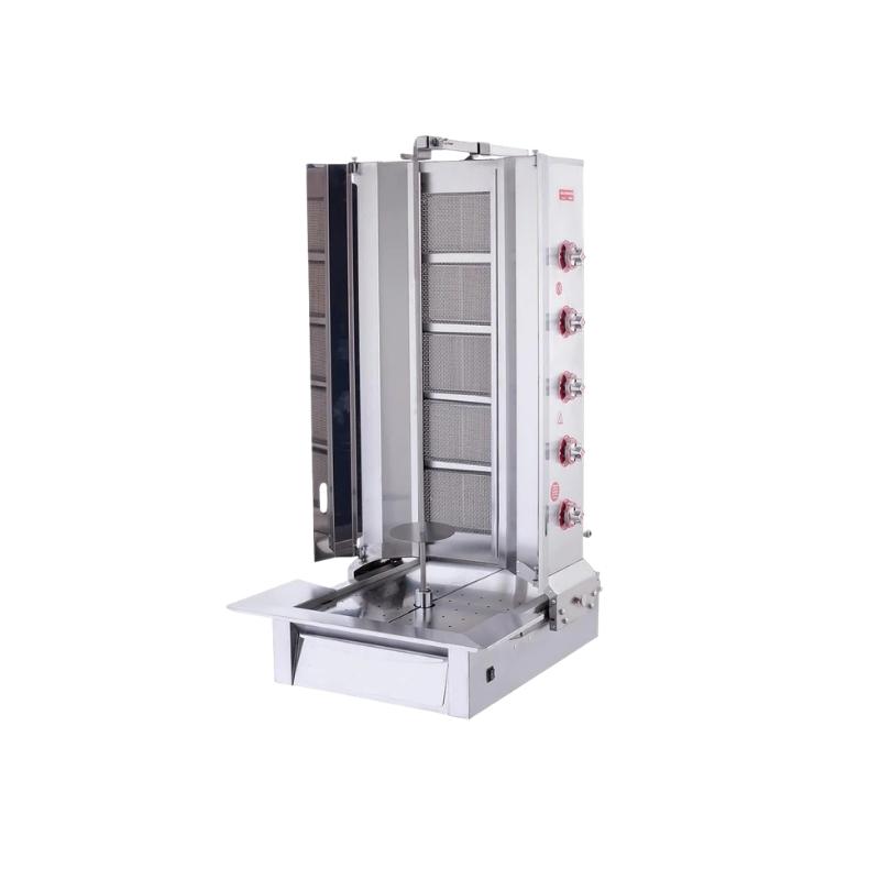 Işıkgaz 2167-A5 4 Radyanlı Doğalgazlı Alttan Motorlu Döner Ocağı